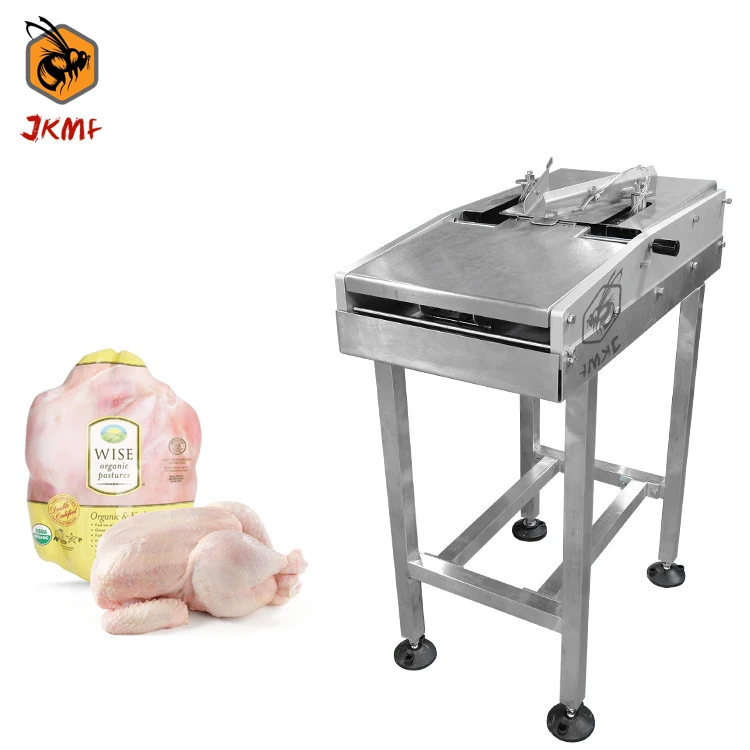 Лидер продаж, ручная открывалка для сумок для курицы и утки, упаковочная машина для всей курицы, упаковочная машина для свежей курицы