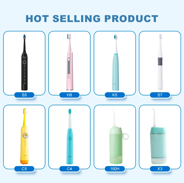 Wholesale Type-c Rechargeable Sonic Toothbrush Smart Intelligent ...