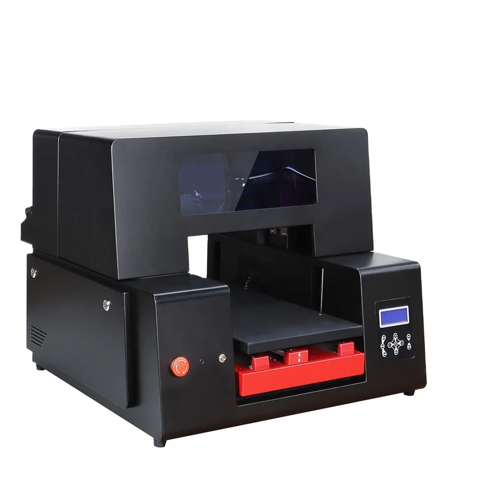 Refinecolor A3 Inkjet Printer Multicolor CMYK White Ink UV Printing Machine for ID PVC Card UV Printer