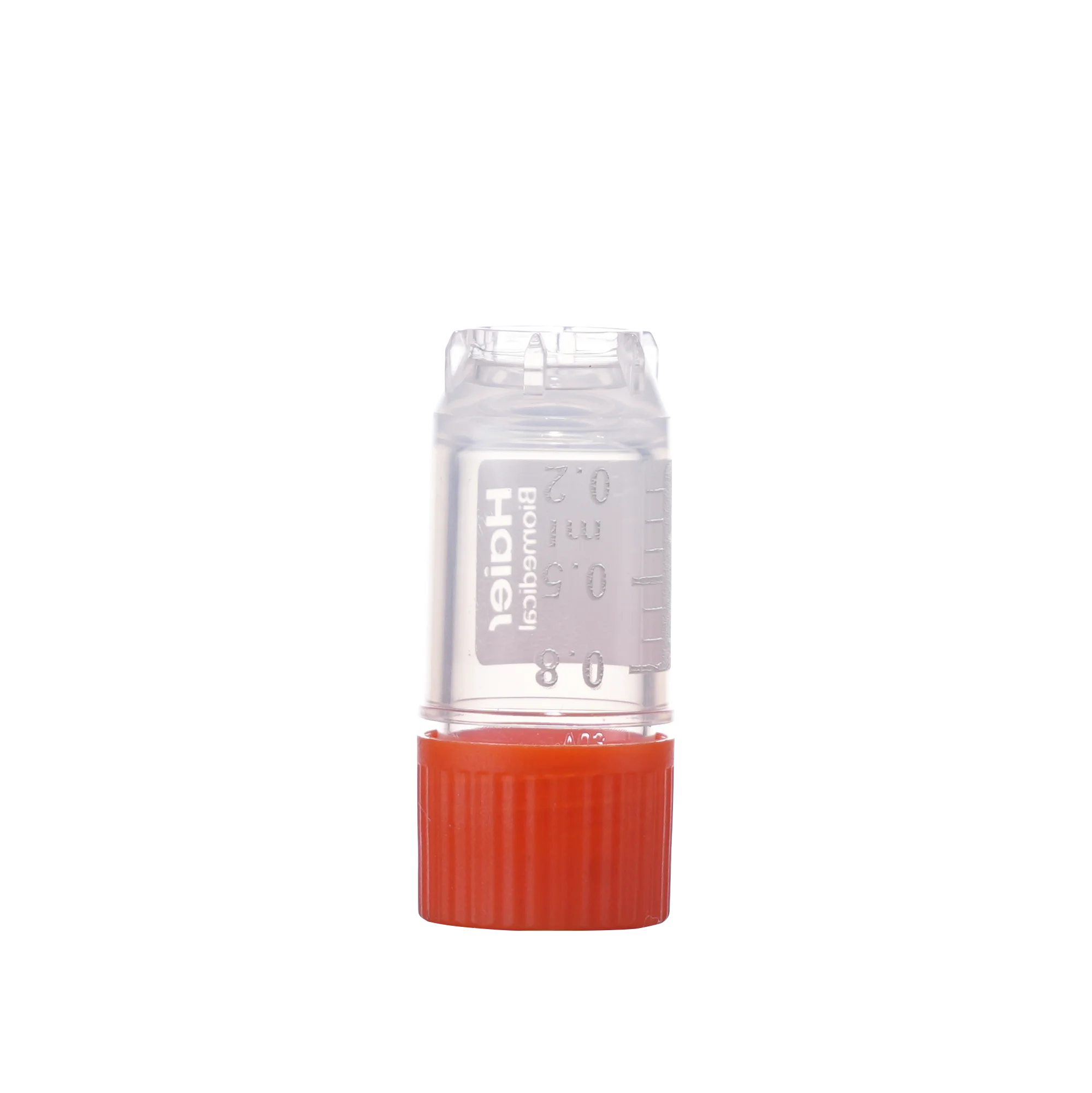 0.8ml 1ml Cryo Vial Tube Cryovial External Thread for Lab