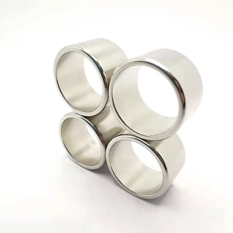 Customized Magnetic Ring Diametrically Magnetized 2 Pole Hall Sensor Magnet Multipole 6 14 16 32 Poles Ring Magnet for Motor