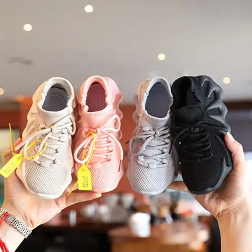 Kids Boy Girl Mesh Woven Sports Shoes Korean Fashion Octopus