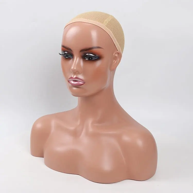 Wholesale Different Makeup Wigs Display Hairdressing Mannequin Dolls Styling Training Head For Hairdresser
