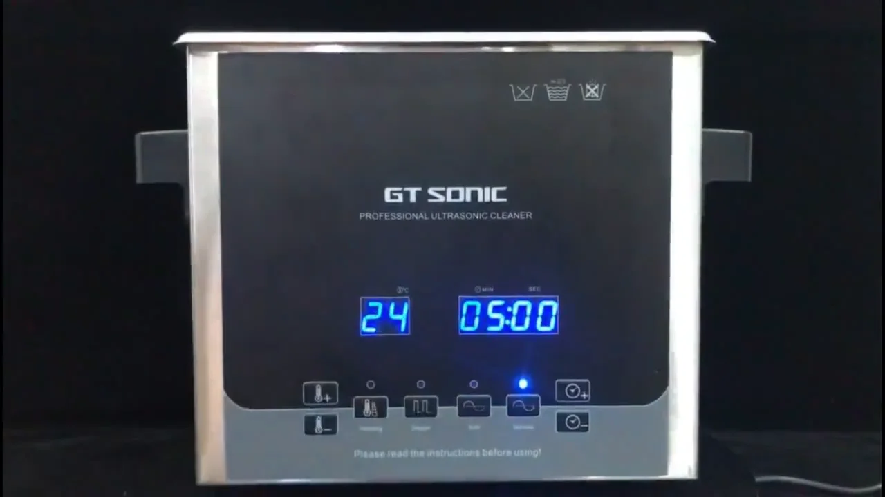 Gt Sonicd3 3l 100w 40khz Ultrasonic Parts Cleaner Harbor Freight 40khz
