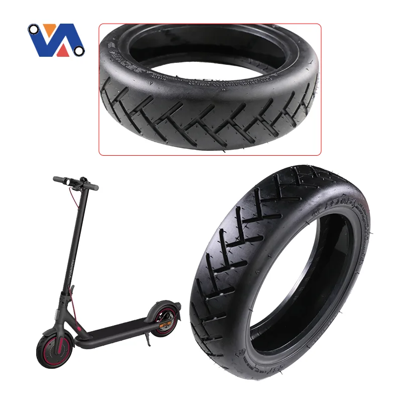 Pneus 10 pouces pour trottinette électrique Xiaomi Mi M365 - Rouge