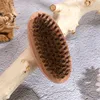 Spazzola per barba in legno da spiaggia 11x5,2 cm
