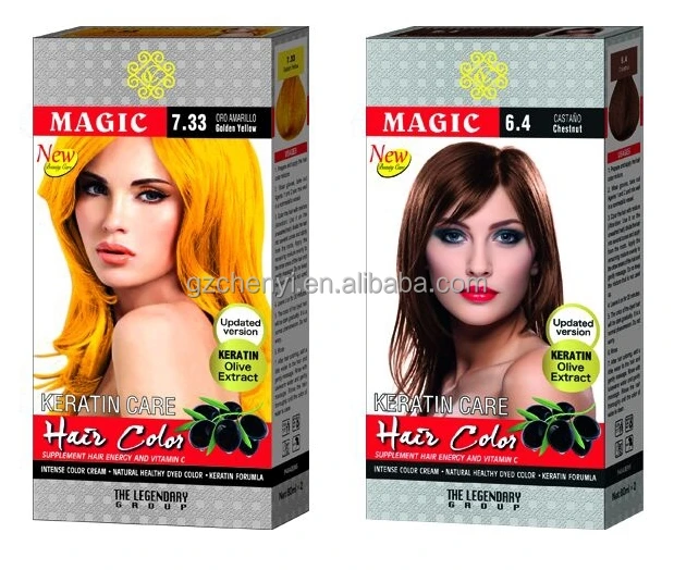 China Factory Chenyi Magic Brand Permanent Quality Assurance Medium Gold  Hair Color Low Ammonia - Buy Medium Gold Hair Color Low Ammonia,Permanent  Black Hair Dye,Raw Hair Dye Product on 