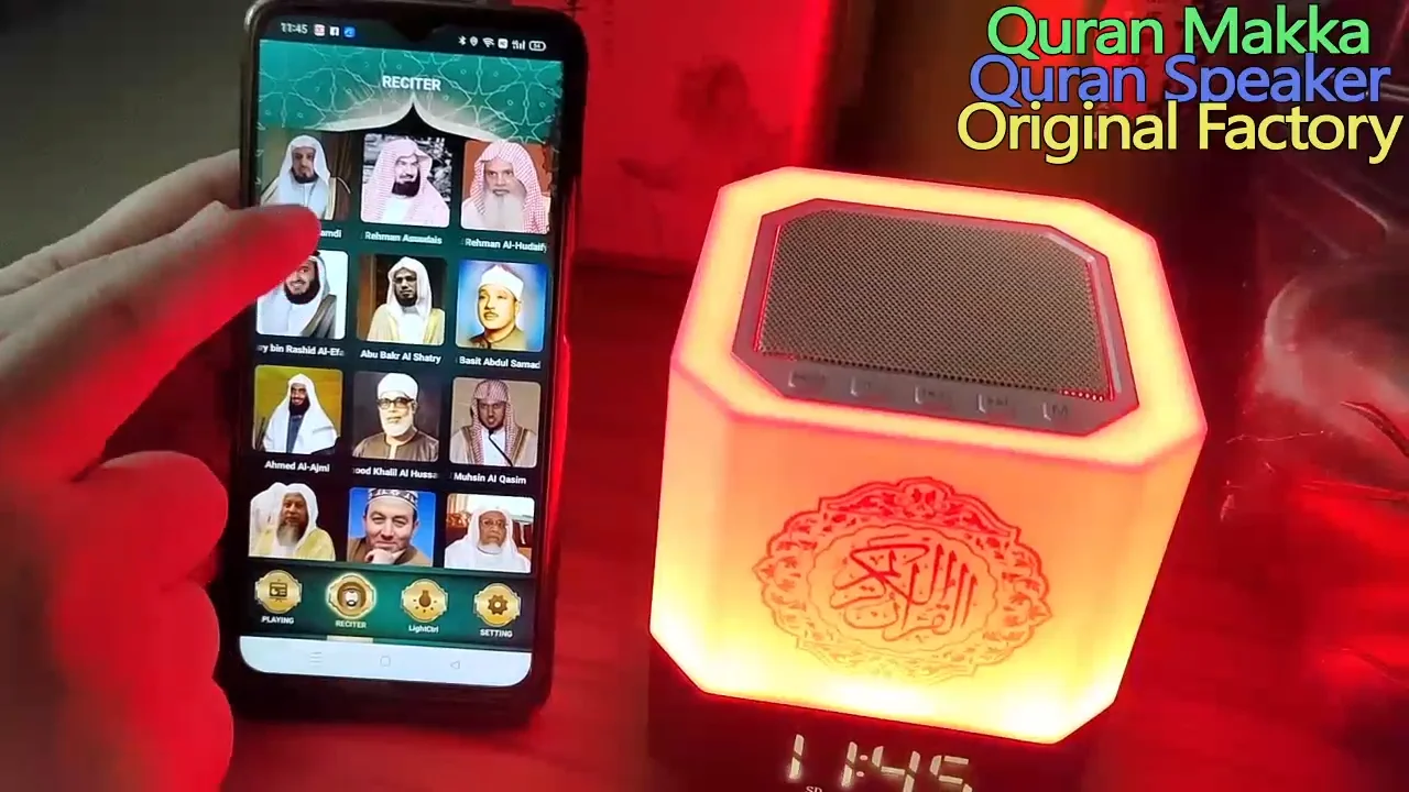Islamic Gift Muslim Learning Quran Digital App Remote Control 8g Mp3