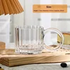 Vertical striped transparent model