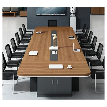Modern Customized Wholesale Factory Price Desk Big Executive Meeting Conference Negotiation Tables Office Furniture