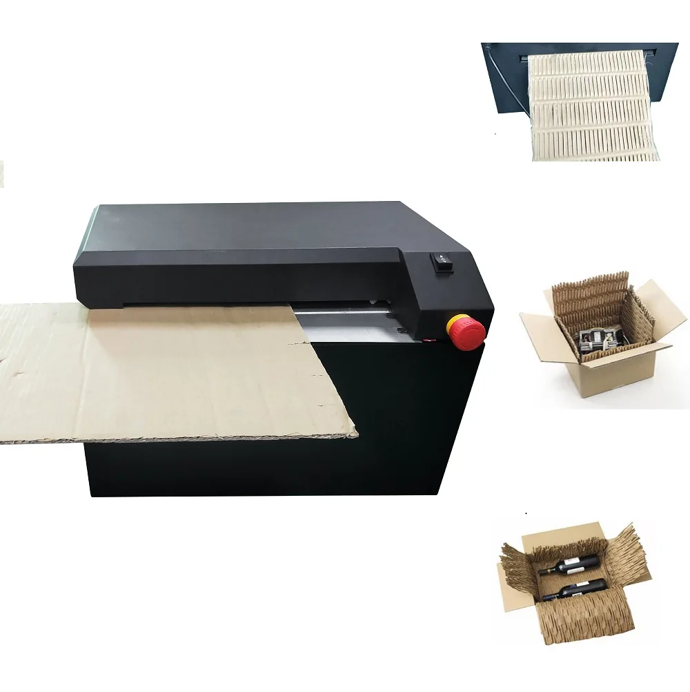 Waste Recycle Paper Shredder Small Size Desktop Cardboard Shredder Carton Box Shredding Machine