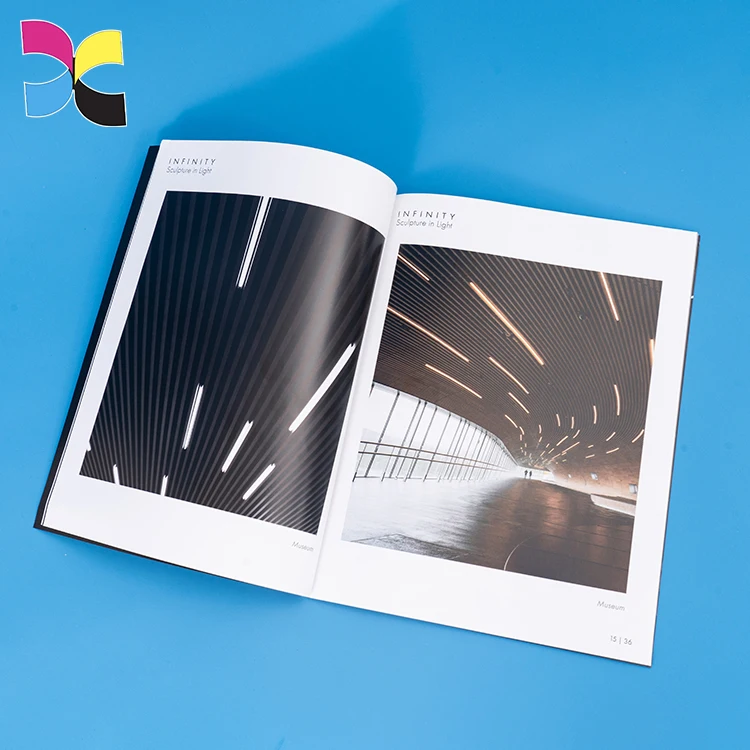 Eco Friendly Custom Printing Service Paper Colorful Booklet Catalogue Brochure Printing