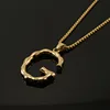 Gold single pendant-G
