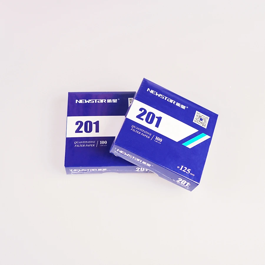 201 FAST Quantitative Filter Paper Ashless Filter Paper for Precise Lab Quantitative Analysis
