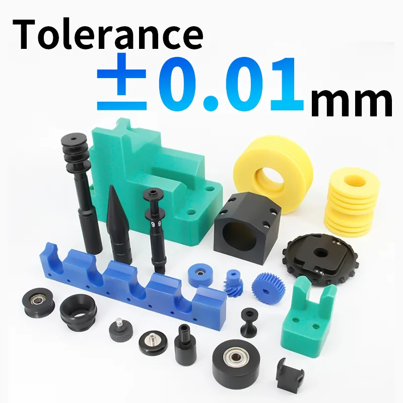 High Performance Plastic Parts Nylon Pom Cnc Lathe Machined Of Plastic ...