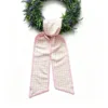 Bordure rose Petit plaid rose
