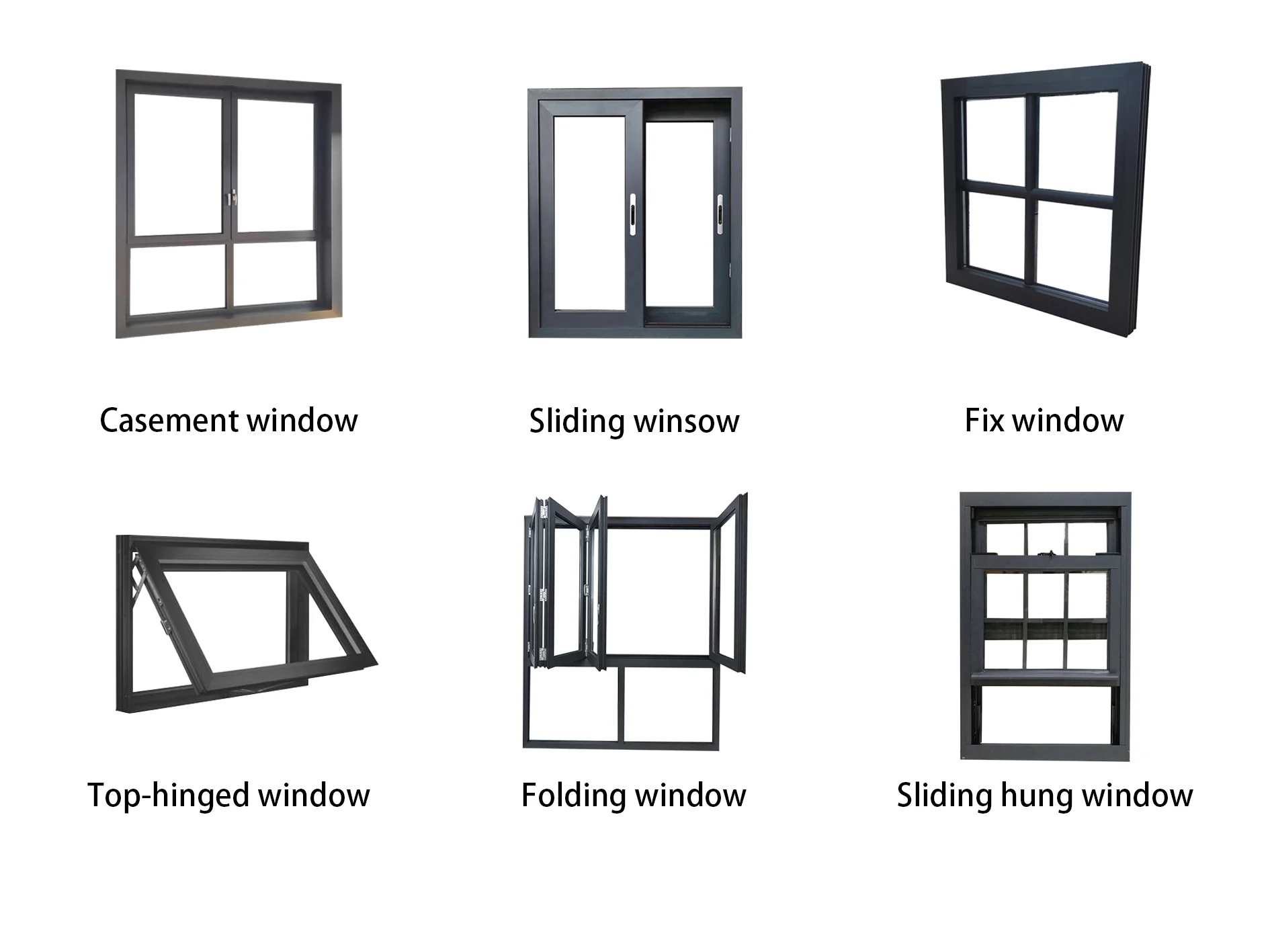 Aluminium Fixed Panel Louver Double Glazed Window Aluminium Fixed Panel ...