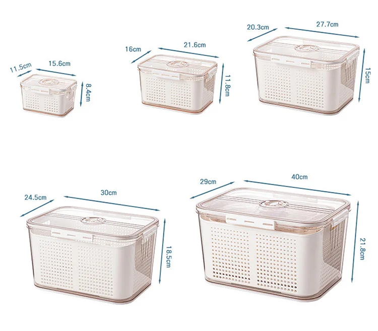 hot sale fruit storage box organizer