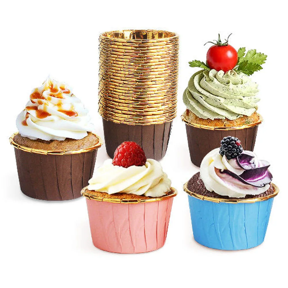 Beigu New Customized Cupcakes Cake Packaging Food & Beverage Packaging Coated Paper Corrugated Paper Packing Cake Cup