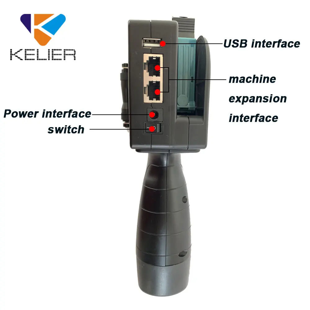 Date Coder Machine Ink Jet Hand Printer Expiry Date Printing Machine  High Speed Inkjet Roll Printer