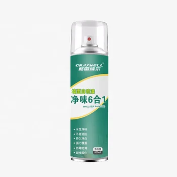 Portable Wall Mold Removal and Repair Spray Handheld Aerosol Painting Processing with Metal Iron Cans Wall Aerosol Bottle