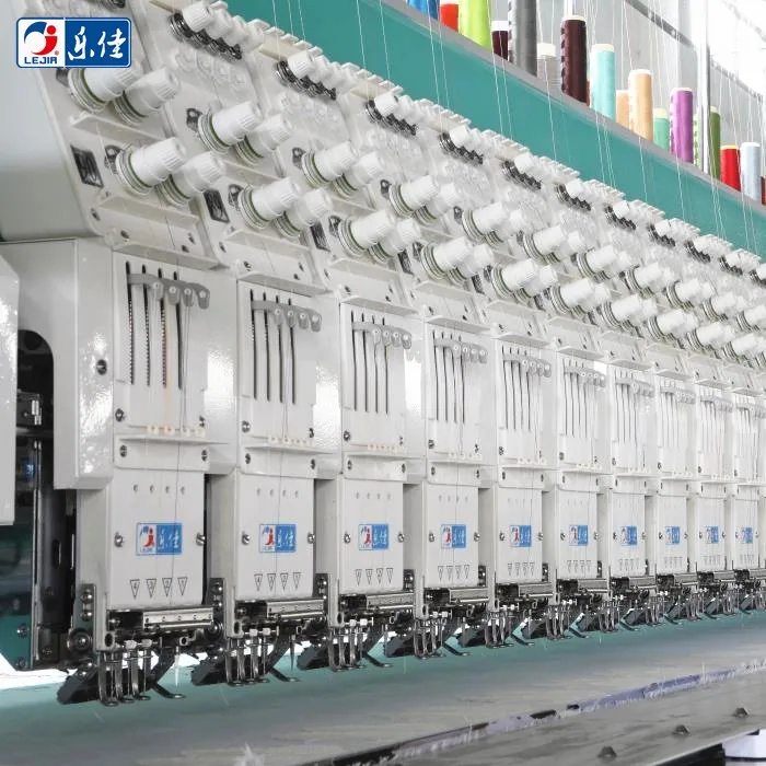 Swf 12 Head High Speed Cheap Flat Computerized Embroidery Machine