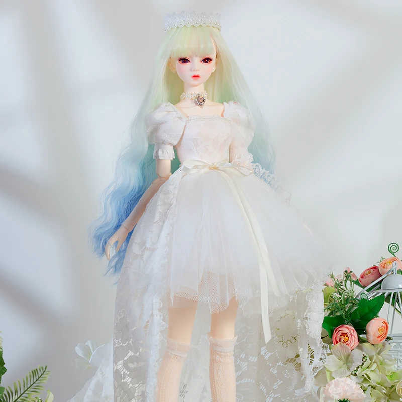 Bjd doll newest clothes 1/3 white suit