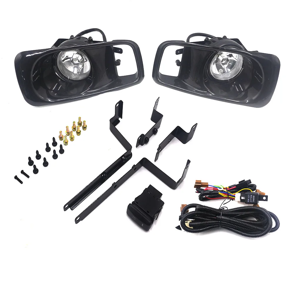Yellow Fog Light Lamp Halogen Fit 99-00 for HONDA CIVIC 2/3/4 Dr EK EM JDM Kit EX DX LX SI SiR HB HX