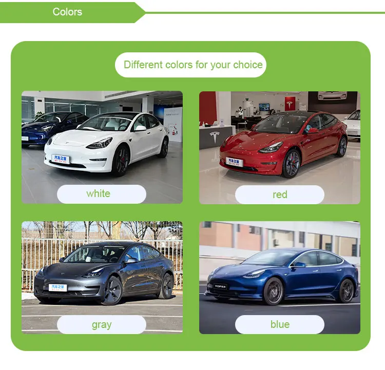 Tesla Model 3 Model Y Cheap Used Electric Ev Car Competitive Price