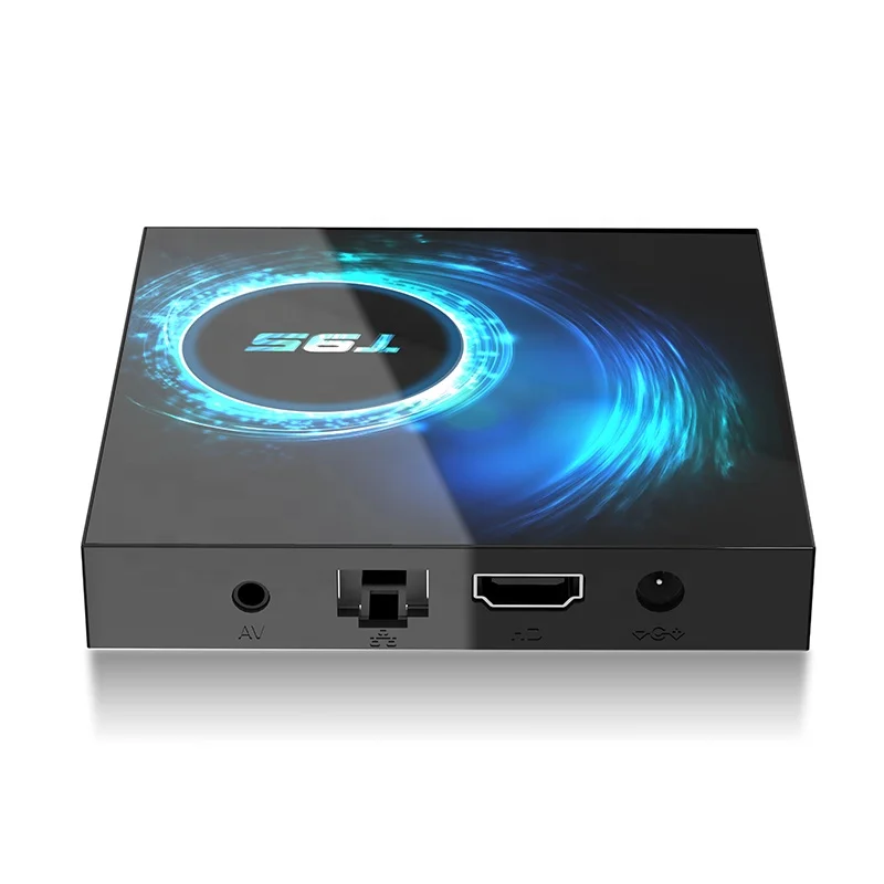 Newest Android TV Box T95 5G 4GB 64GB with Quad Core Processor Android 10 Control Internet TV Set Top Box