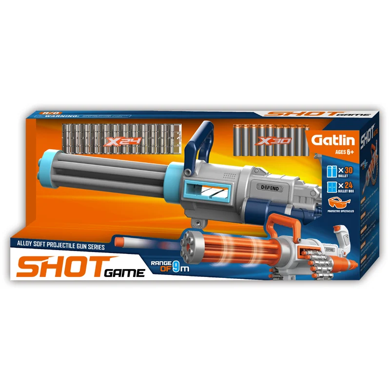 High Quality Toy Gun Soft Bullet for Boys Electric Toys Kids Air Foam Ball Guns Soft Bullet Gun