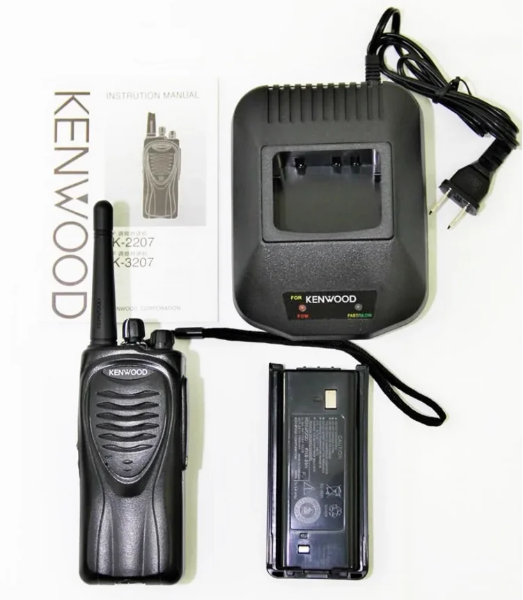 high power handset walkie talkie outdoor  tk-3207 tk-2207 open site self driving tour wakie talkie 50km