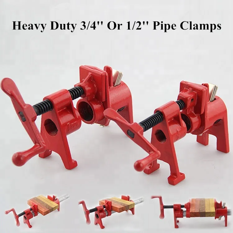 Heavy Duty 3 / 4 Pipe Clamp Woodworking For Large Diameter Pipe Buy Pipe Clamp Woodworking