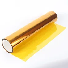 High Temperature Resistant Amber Color Electrical Insulation Heating Film Kapton Polyimide Film Covered Wire