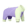 Color-block collection-purple and green