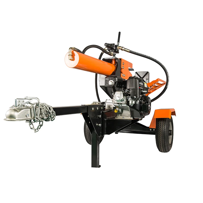 2024 New DZR Automatic Wedge Splitting Machine Direct Sales Manufacturers Wood Crusher Log Separator Splitter 220V Engine Motor