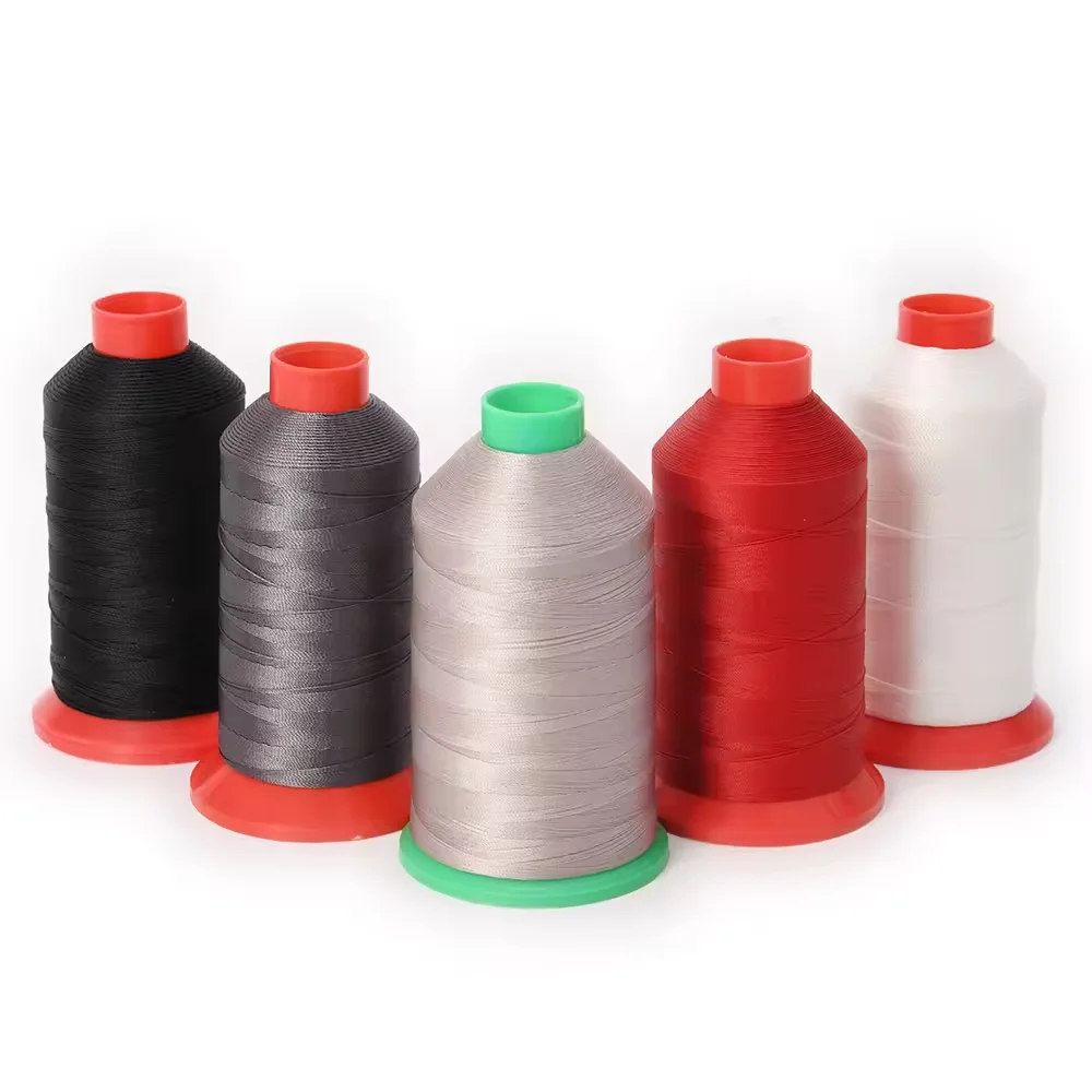 Bonded Polyester Thread Tex 45 Tex 70 Tex 90 High Tenacity Bonded Polyester Sewing Thread
