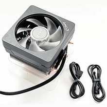AMD Original Fan Wraith Prism 4 Heat Pipe Cpu Cooler Cooling Fan Heatsink with RGB Fan for AMD Support Socket AM4 AM5 FM2