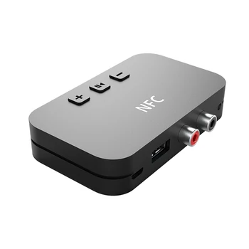 Ricevitore Bluetooth 5.0 Per Auto Con NFC - Ti-800, Collegamento USB/AUX/RCA, Doppio Dispositivo