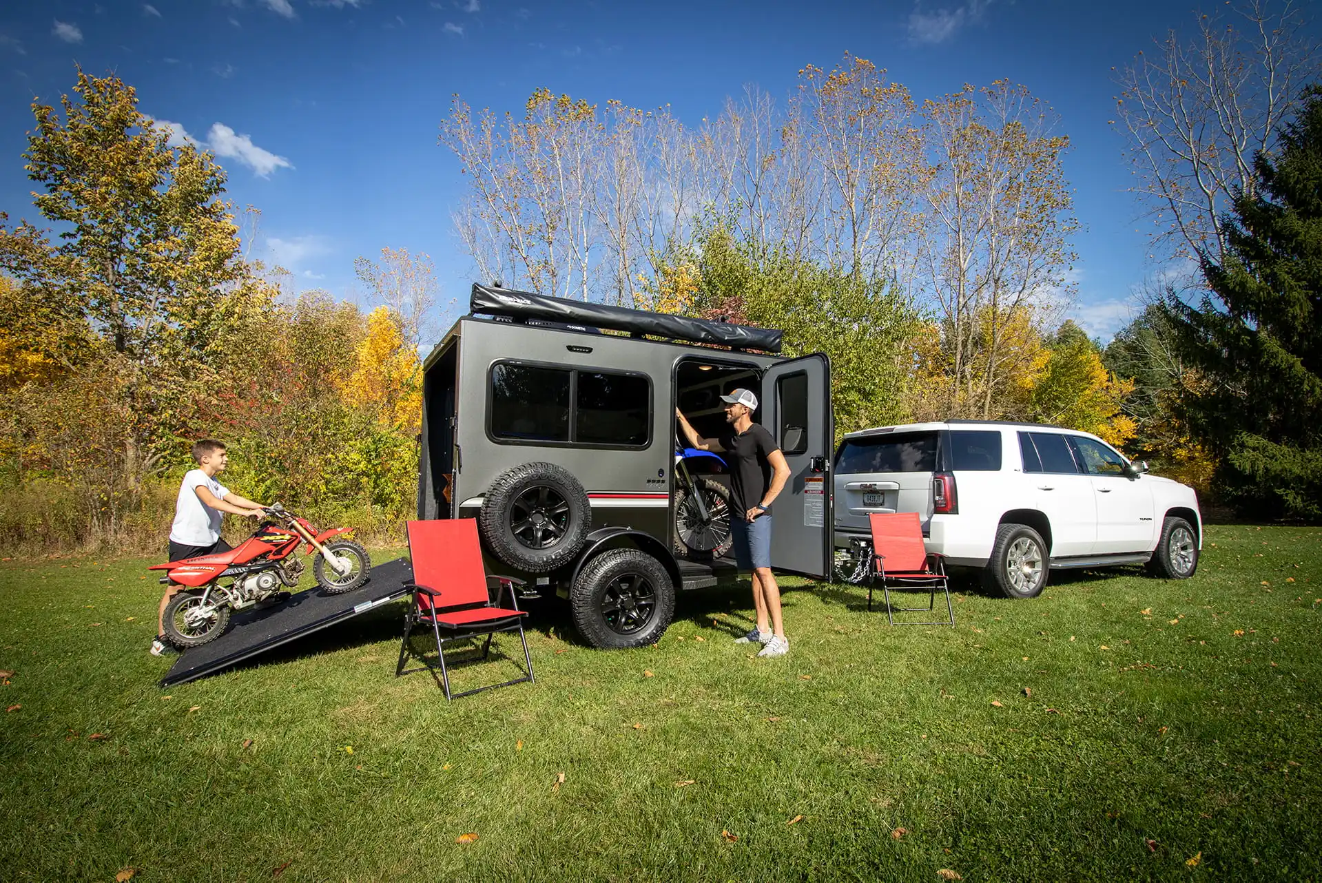 10 英尺终极玩具/dirtbike/atv utv 串联拖车房车露营车