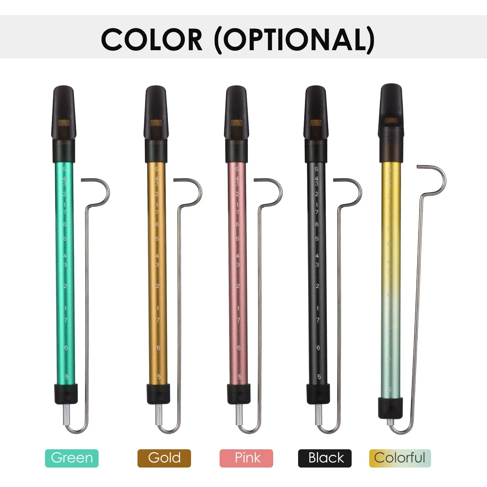 Musical Slide Instrument Musical Instrument Toy Sliding Flute Tie Rod Slide Whistle Flute for ...