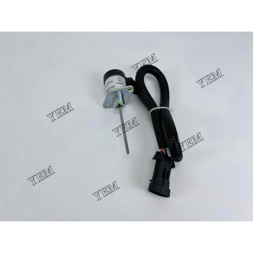 For Kubota Engine V2203 Solenoid Valve 1E152-60011 YK203-12V 12V Spare Part China Engine Parts Supplier