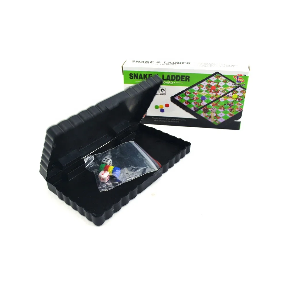 Детская популярная забавная игра змеи и лестницы в