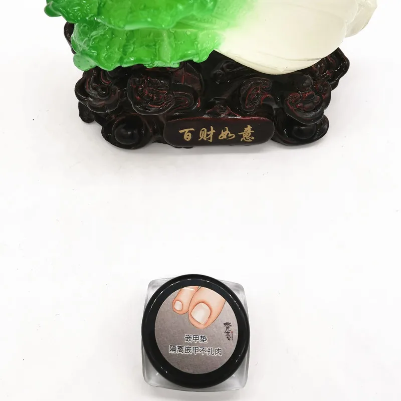 Indrown Nail Type C Pad Plastic Groove Spacer Straightener for Ingrown Nail Inflammation Filling Long Toenail Meat Paste