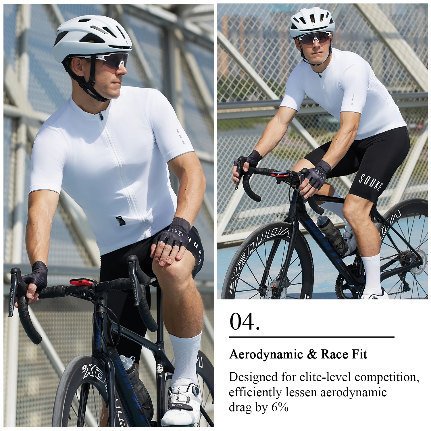 Custom Design Men Team Bike Cycling Jersey Ciclyng Jersey Cycling