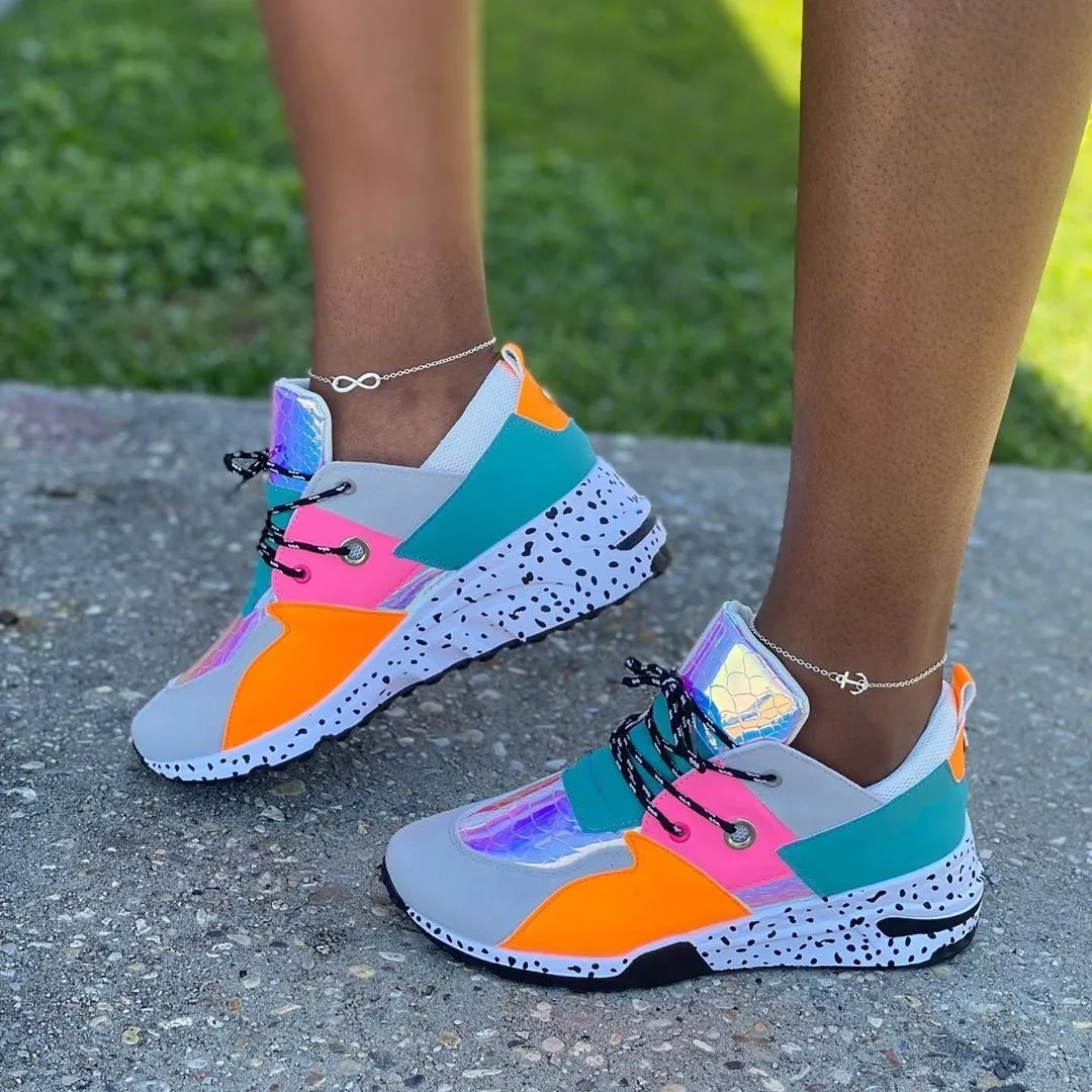 Fjord Wegrijden Componeren 2020 Women's Fashion Sneakers Outdoor Sports Shoes Multicolor Comfortable  Lace Up Plus Size Zapatos De Mujer Woman Casual Shoes - Buy Woman Casual  Shoes,Women Shoes,Women's Fashion Sneakers Product on Alibaba.com