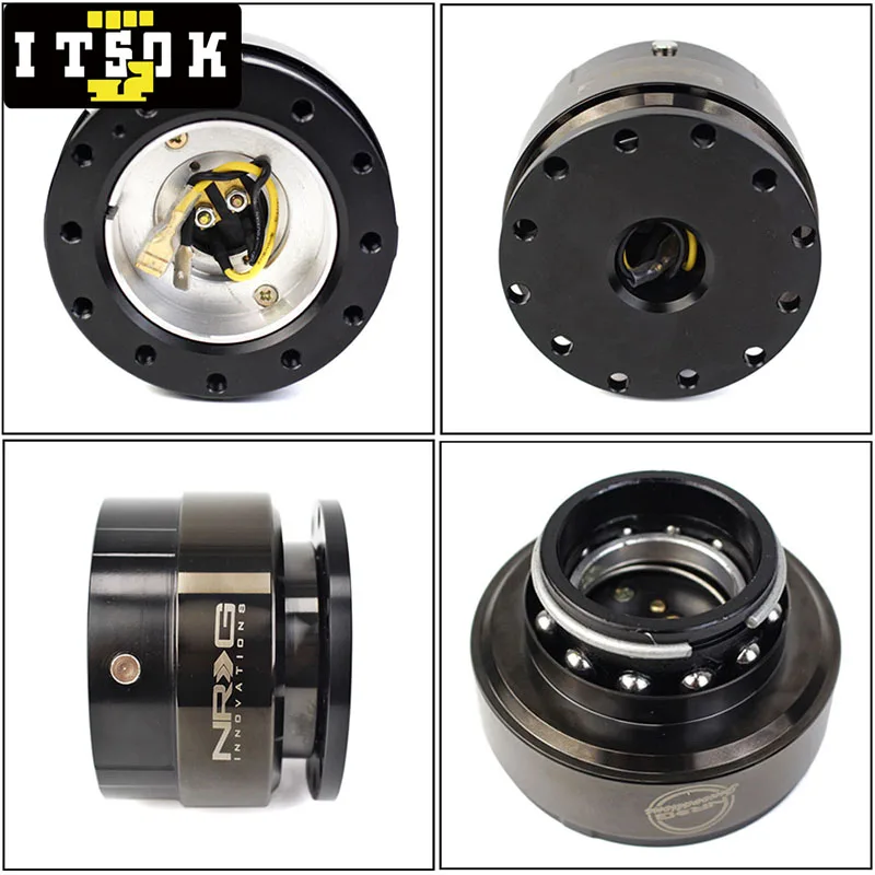 Carbon Fiber Burnt Blue Ding Steering Wheel Hub Boss Kit Adapter Body