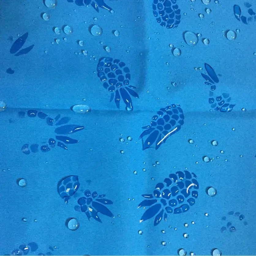 Show Pattern in Water Custom Hydrochromic Magic Print 100% Polyester Microfiber Pongee Fabric for Swimwear Beach Shorts