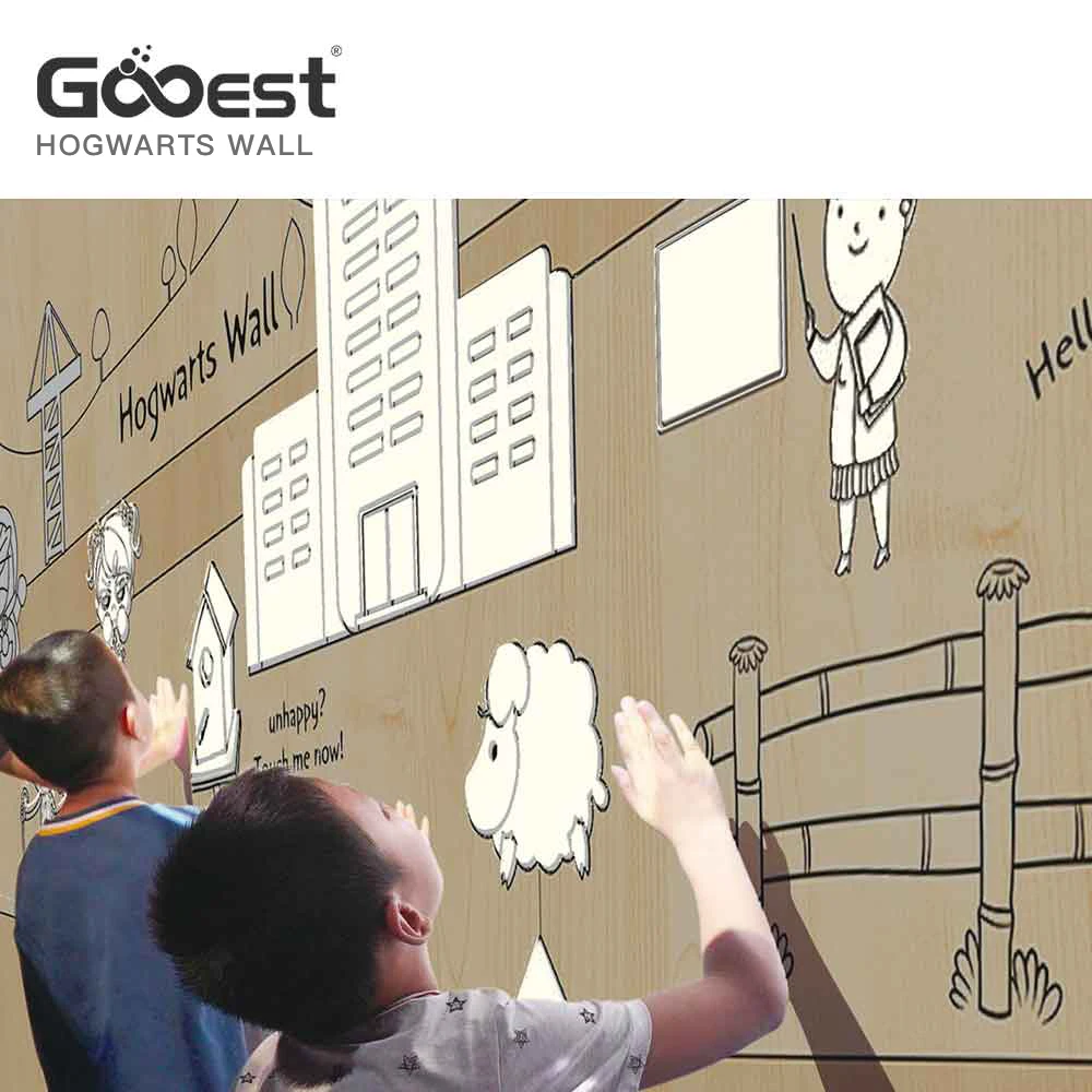 Interactive Wall Projection Game System for Indoor Playground
