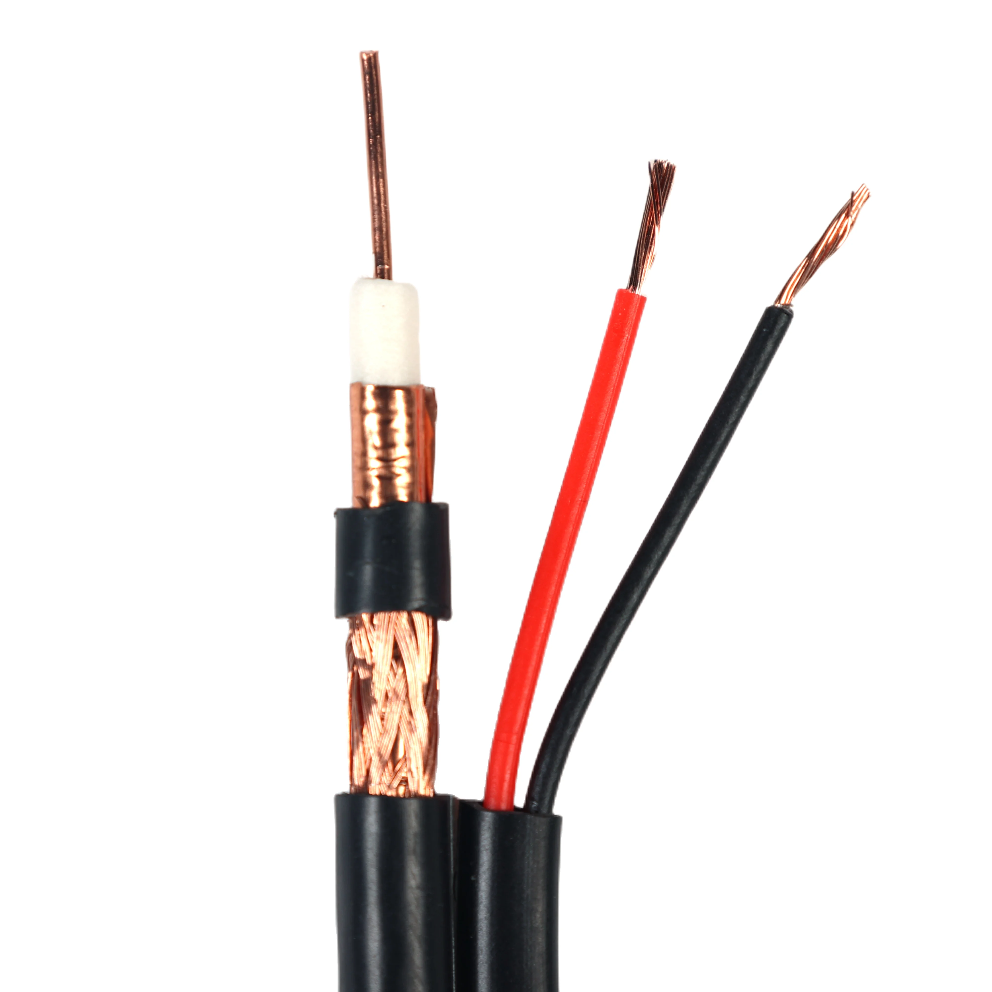 Siamese Coaxial Coax Cables Cca Cu Ccs Pure Copper 1000ft 305m Rg59 With Power Cable Buy Rg59 4052